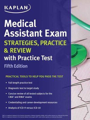cover image of Medical Assistant Exam Strategies, Practice & Review with Practice Test